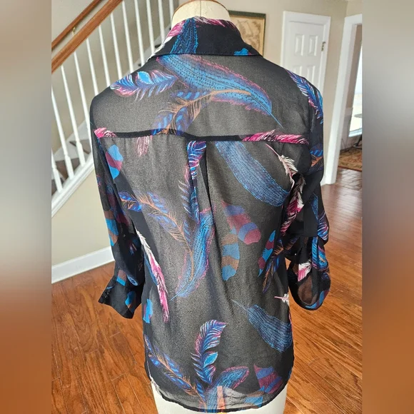 Express Sheer Top XS - Picture 3 of 4